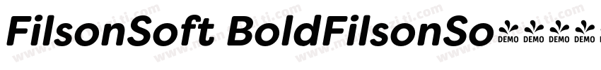 FilsonSoft BoldFilsonSo字体转换